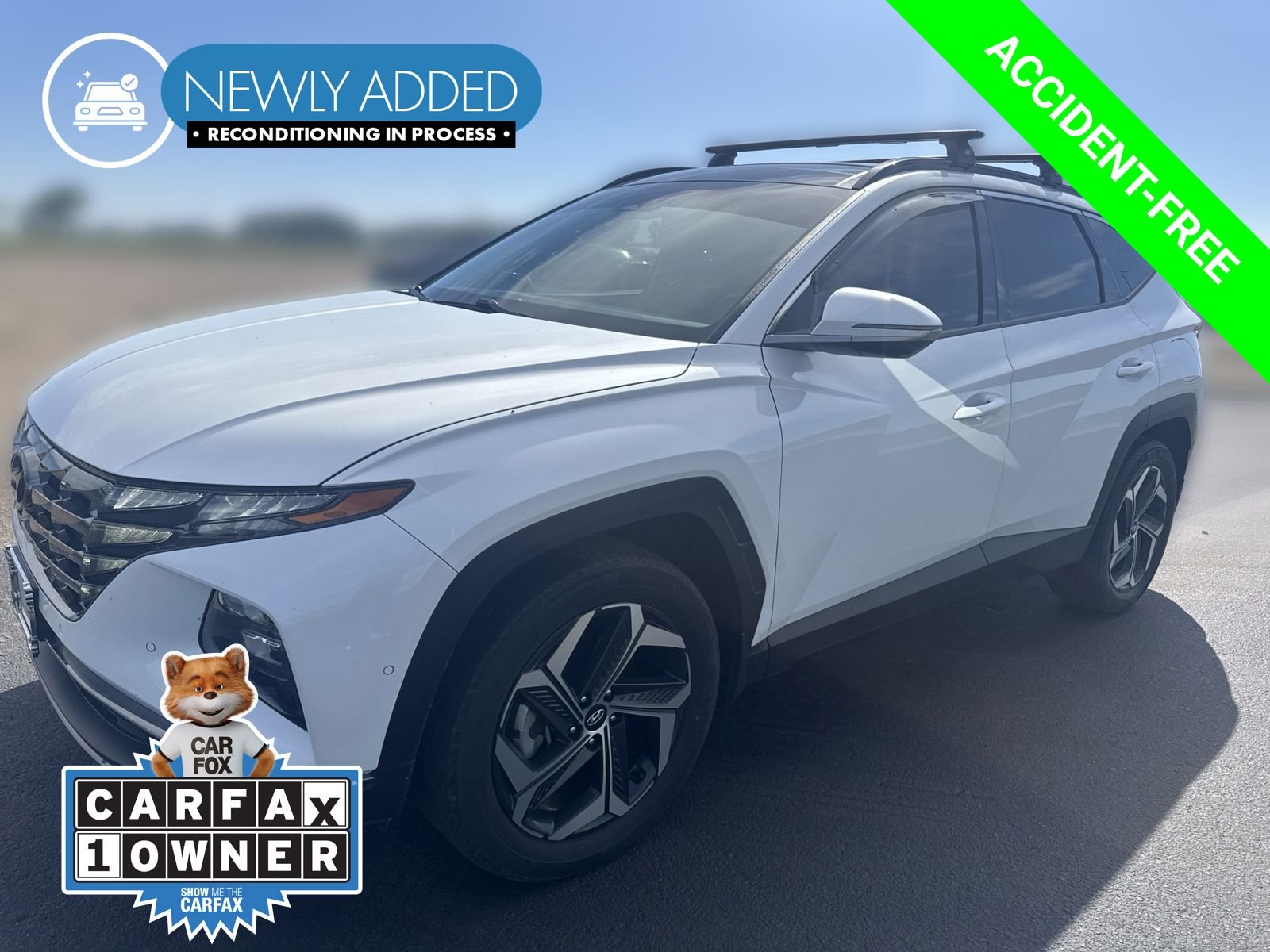 Used 2022 White Hyundai Limited image 1