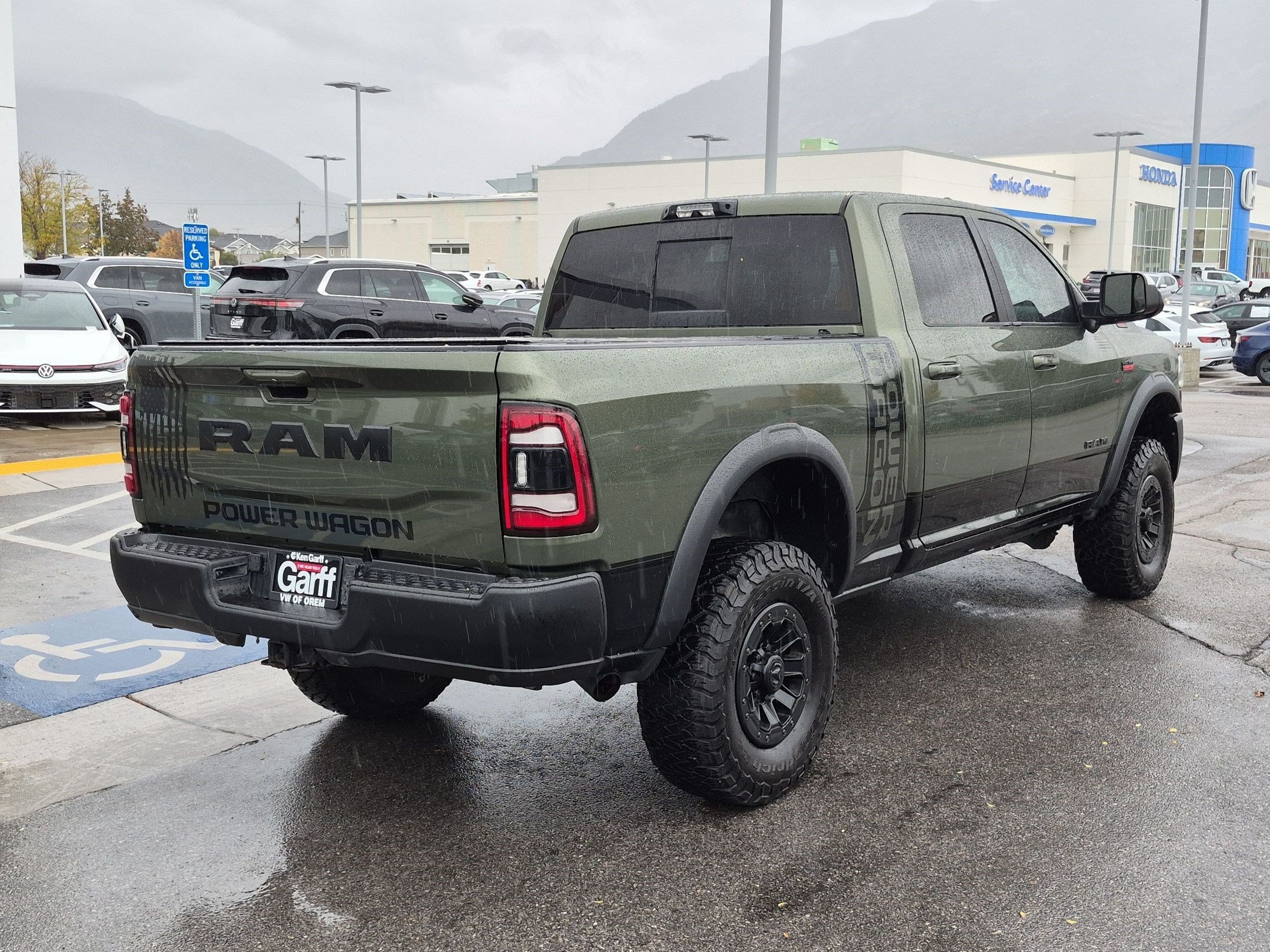Used 2022 Olive Green Pearlcoat Ram Power Wagon image 3