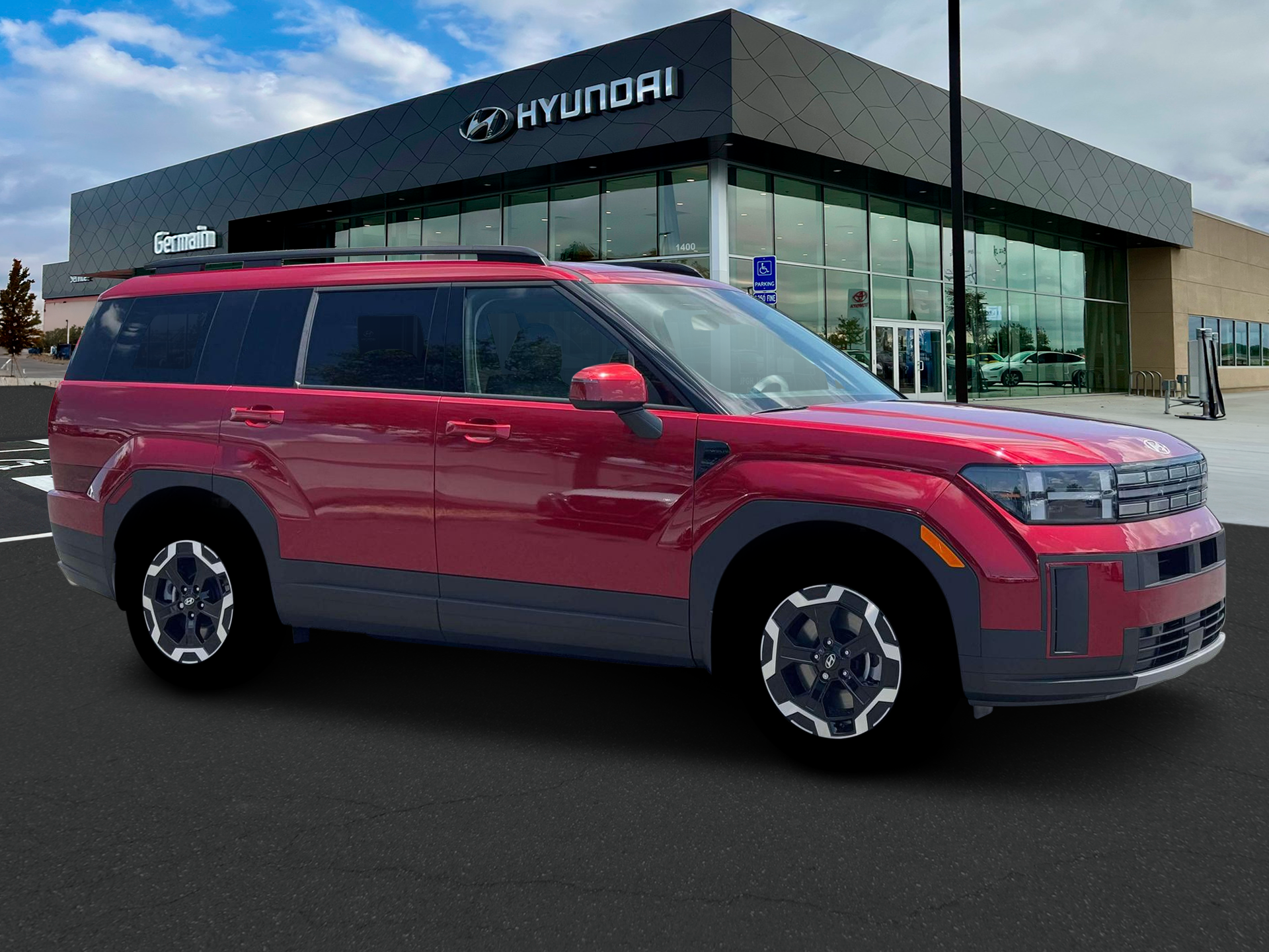 New 2026 Ultimate Red Hyundai SEL AWD image 10