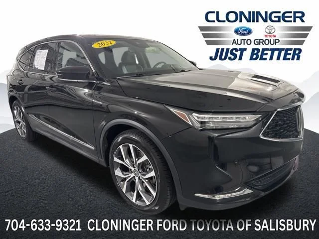 Used 2022 Black Acura Technology image 1