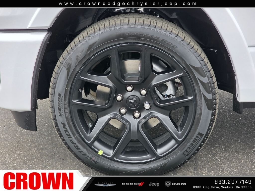 New 2026 Bright White Clear-Coat Exterior Paint RAM Laramie image 9