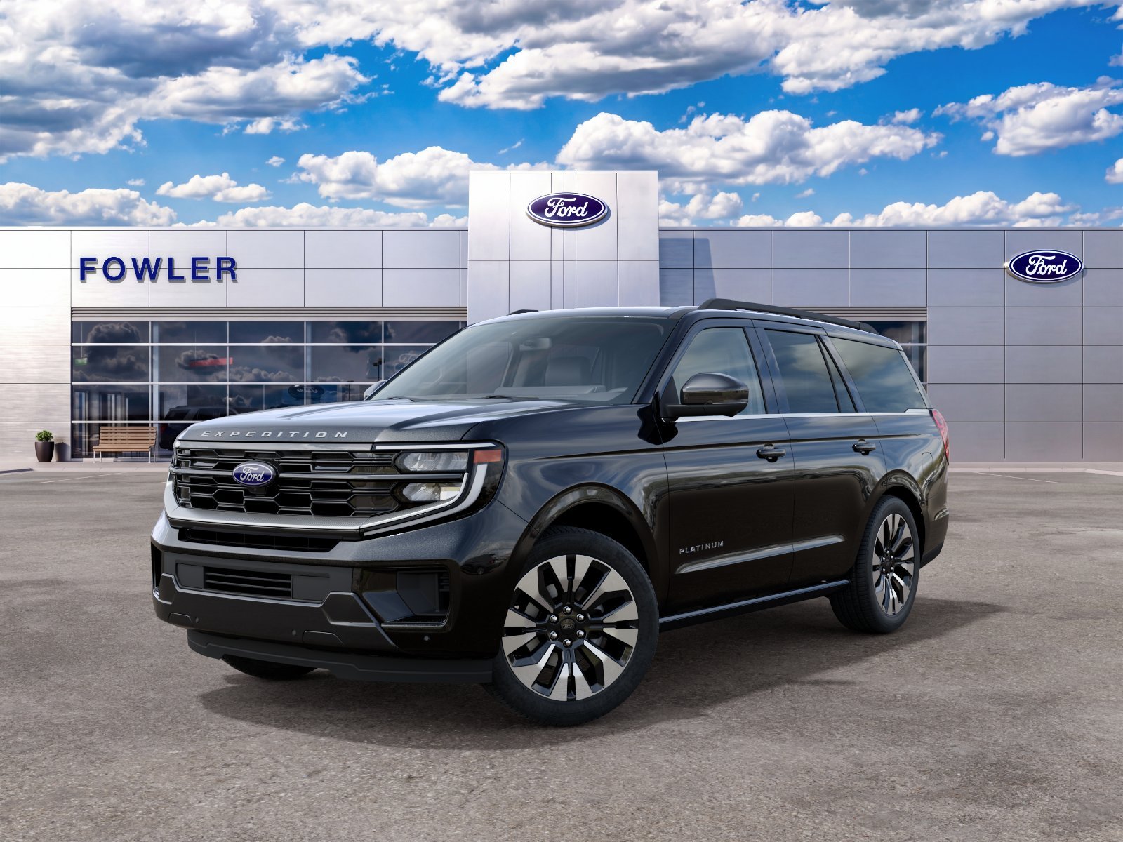 New 2027 Agate Black Metallic Ford Platinum image 34