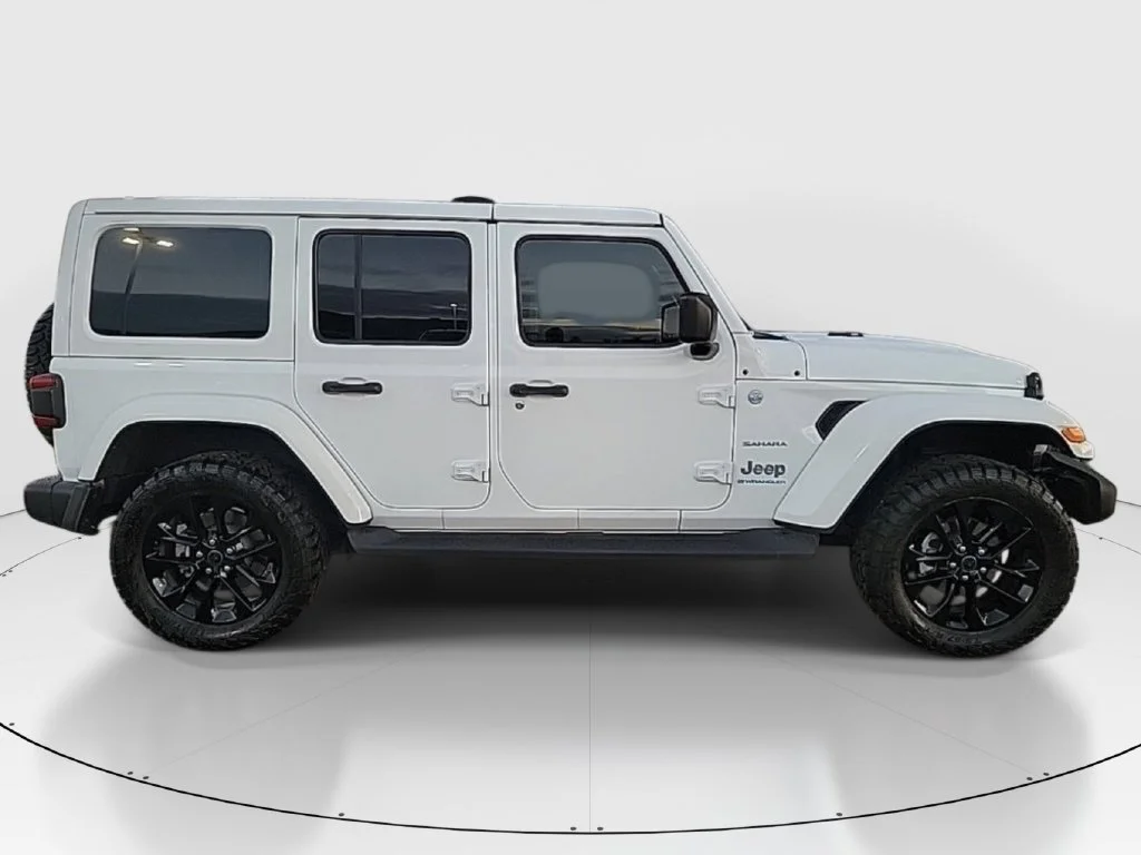 Used 2024 White Jeep Sahara 4xe image 6