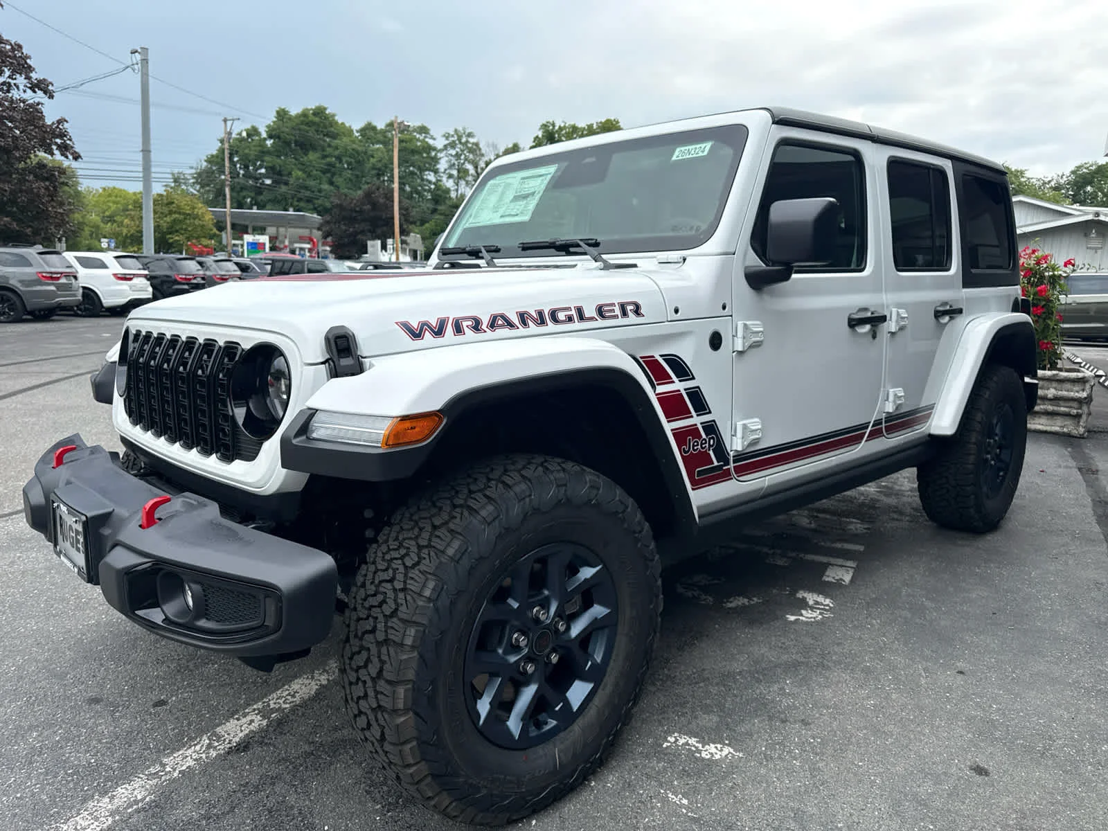 New 2026 Bright White Clearcoat Jeep Sport image 7