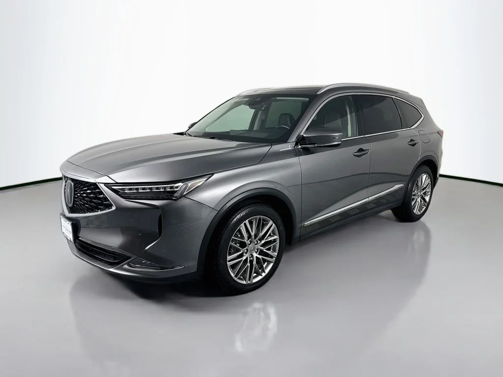Certified Used 2023 Liquid Carbon Metallic Acura SH-AWD ADVANCE image 1