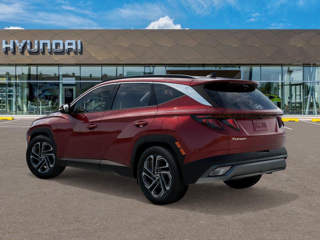 New 2026 Ultimate Red Hyundai SEL Plus AWD image 5