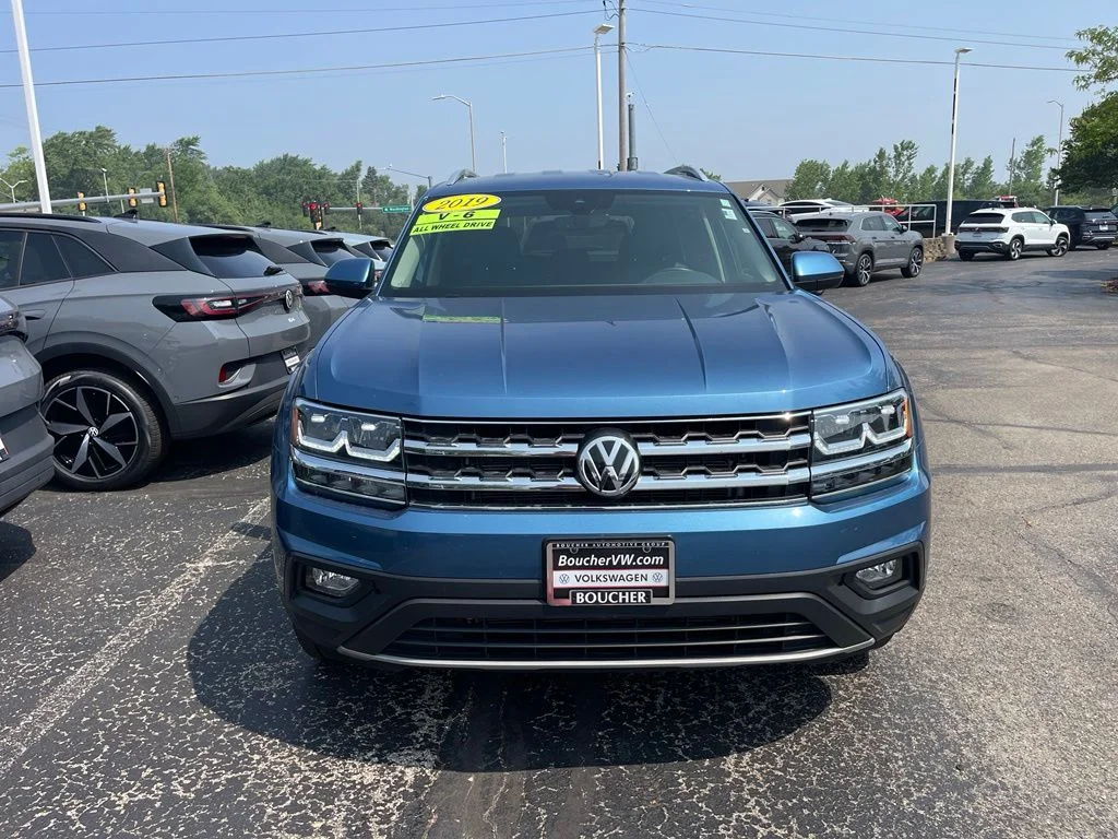 Used 2019 Pacific Blue Metallic Volkswagen 3.6L V6 SE image 8