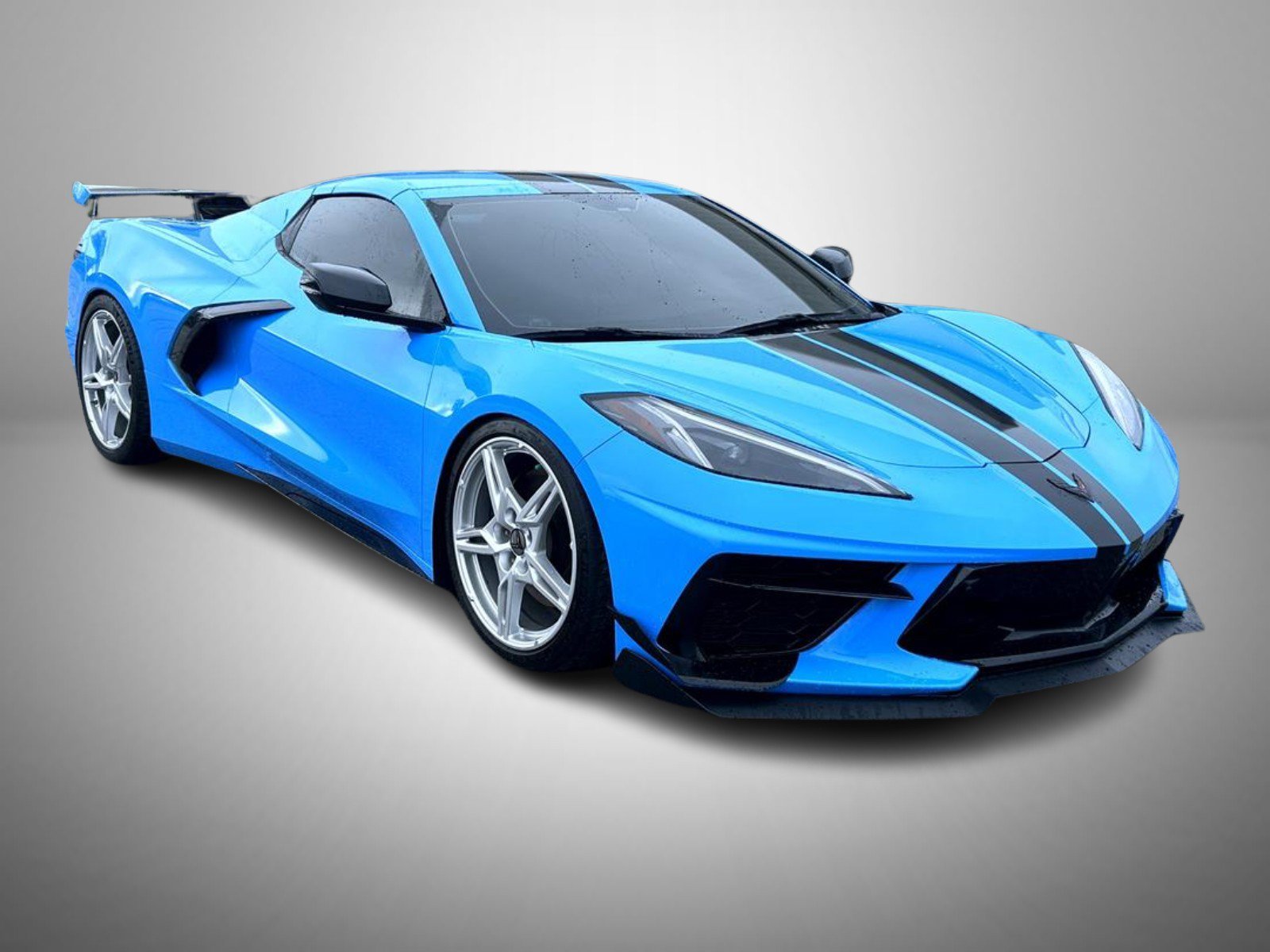 Used 2023 Blue Chevrolet Stingray image 3