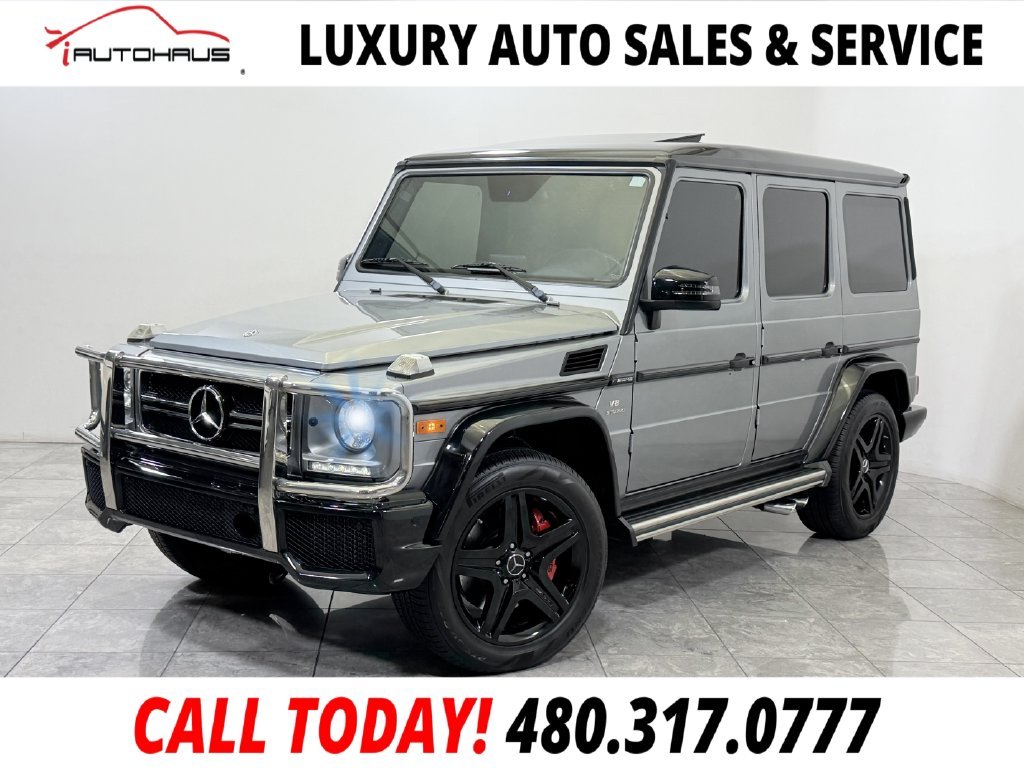 Used 2018 Gray Mercedes-Benz G 63 AMG® image 1