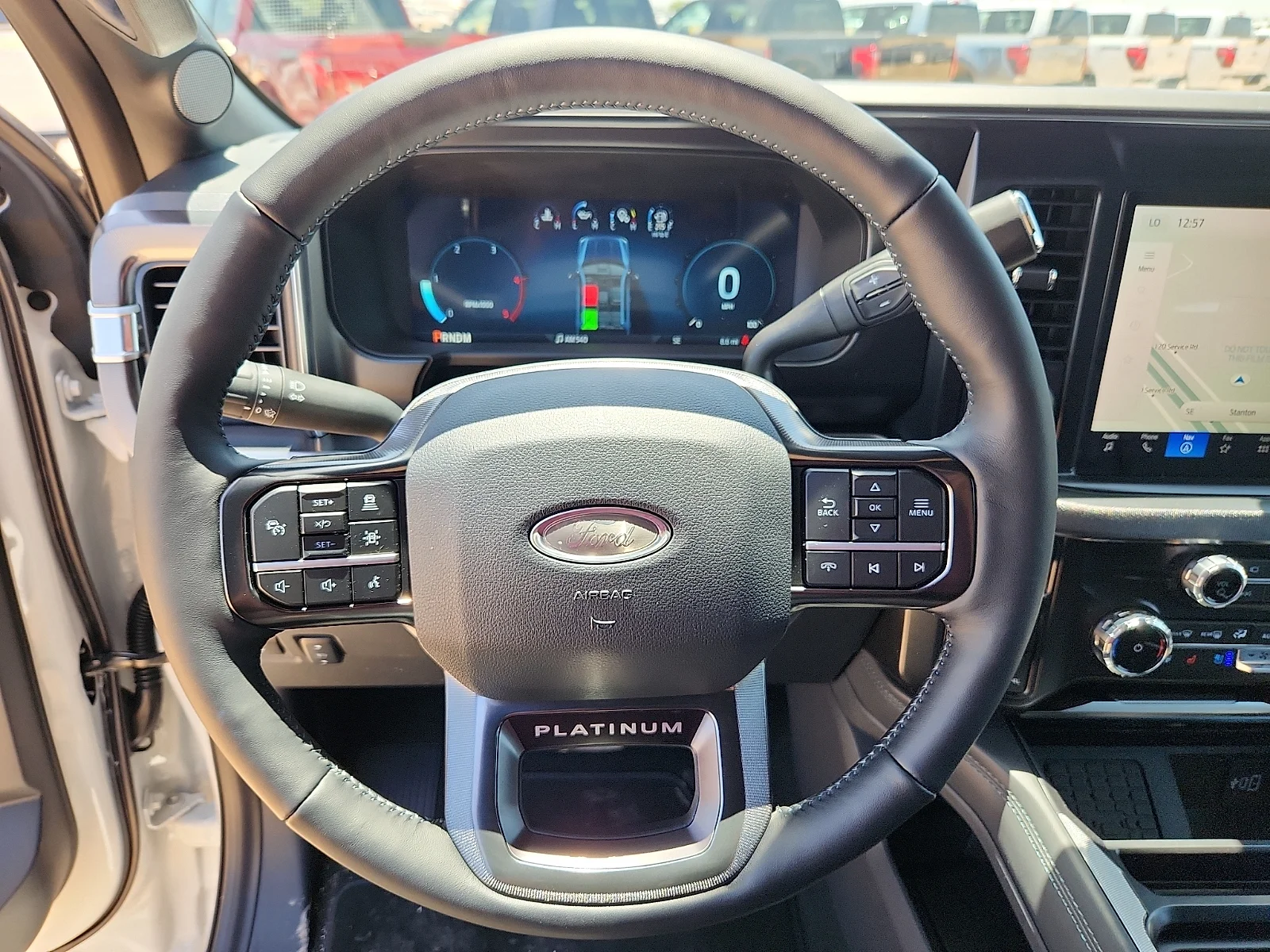 New 2026 Star White Metallic Tri-Coat Ford F-350® Platinum® image 21