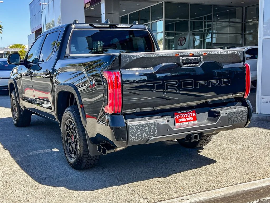 New 2026 Midnight Black Metallic Toyota Tundra TRD Pro image 4