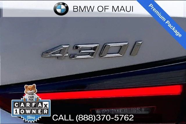 Used 2024 White BMW 430i xDrive image 9