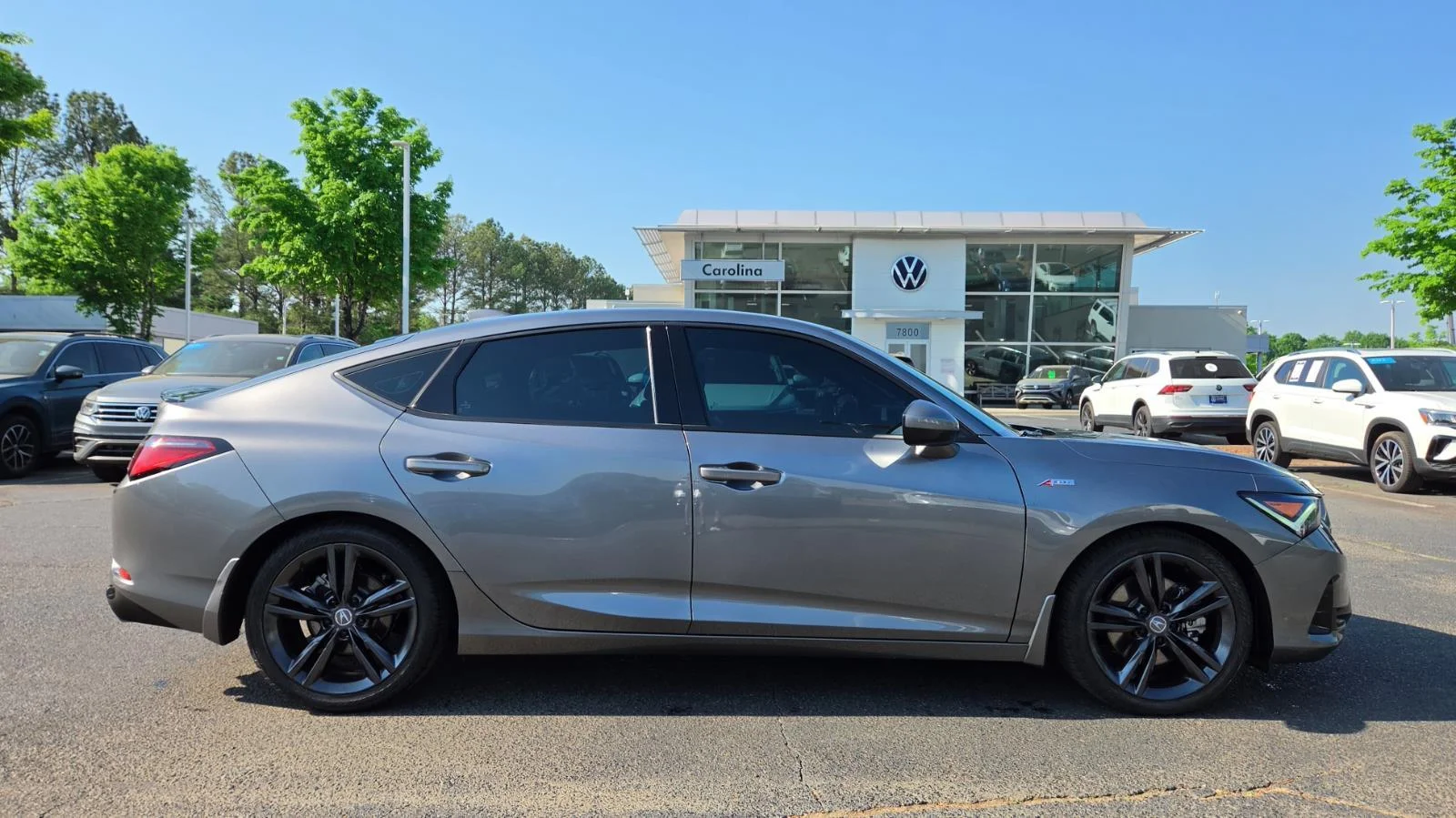 Used 2024 Liquid Carbon Metallic Acura w/A-SPEC image 3