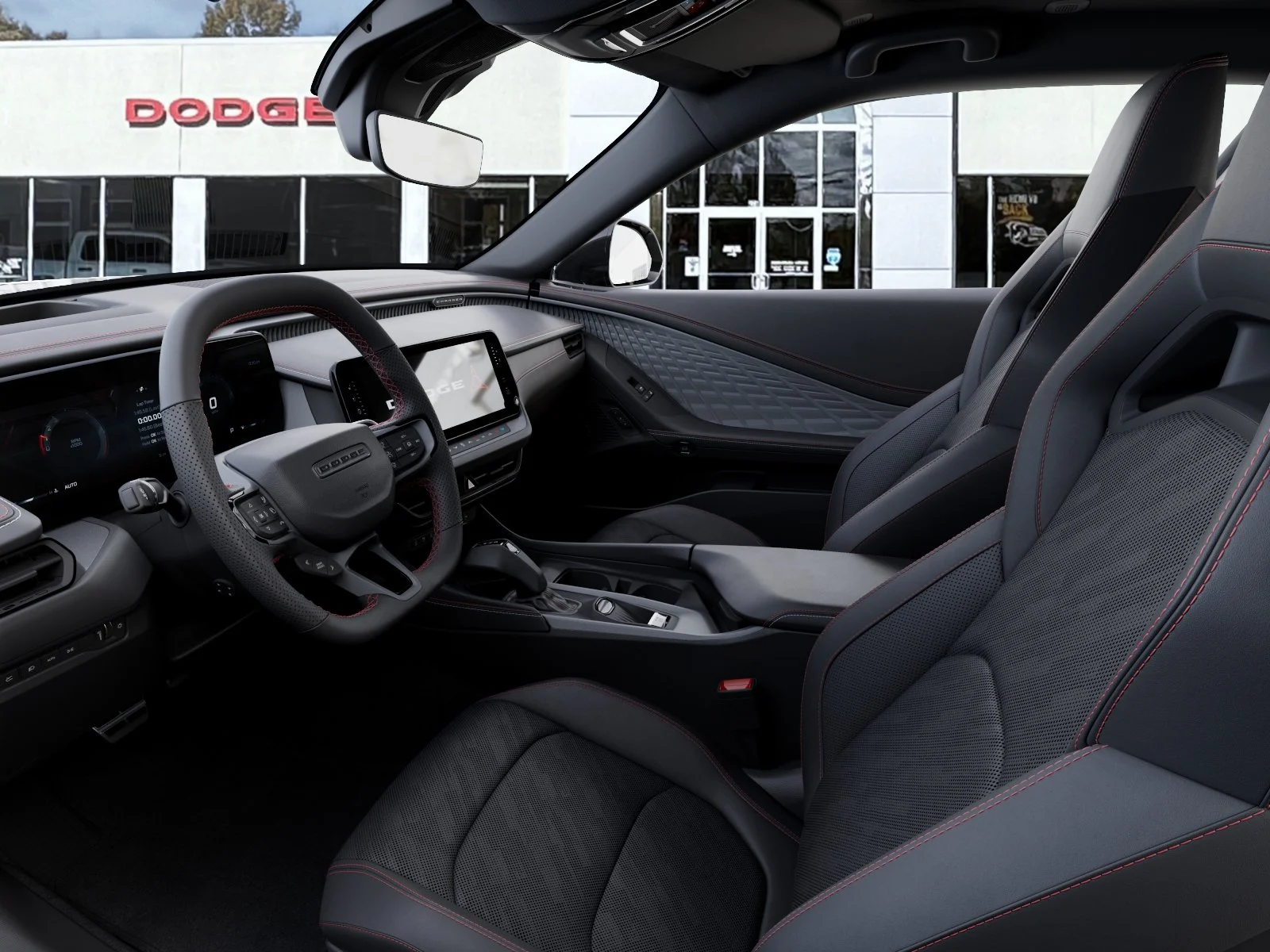 New 2026 Diamond Black Crystal Pearlcoat Dodge Scat Pack Plus image 48