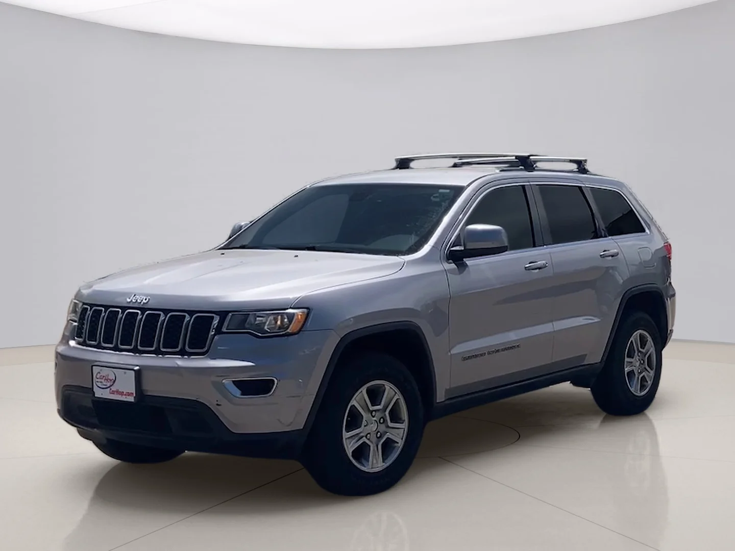 Used 2017 Silver Jeep LAREDO image 1