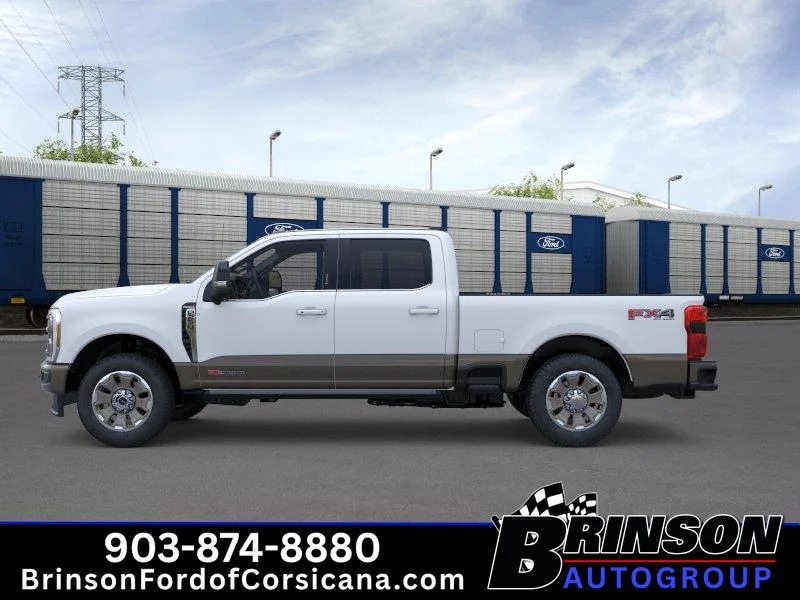 New 2026 Star White Metallic Tri-Coat Ford King Ranch image 3