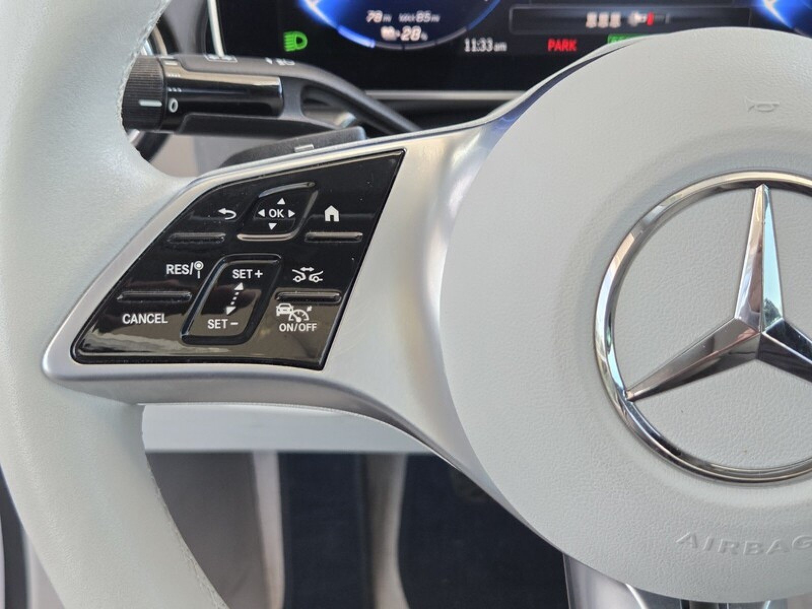 Certified Used 2023 MANUFAKTUR Moonlight White Metallic Mercedes-Benz EQE 350+ image 26