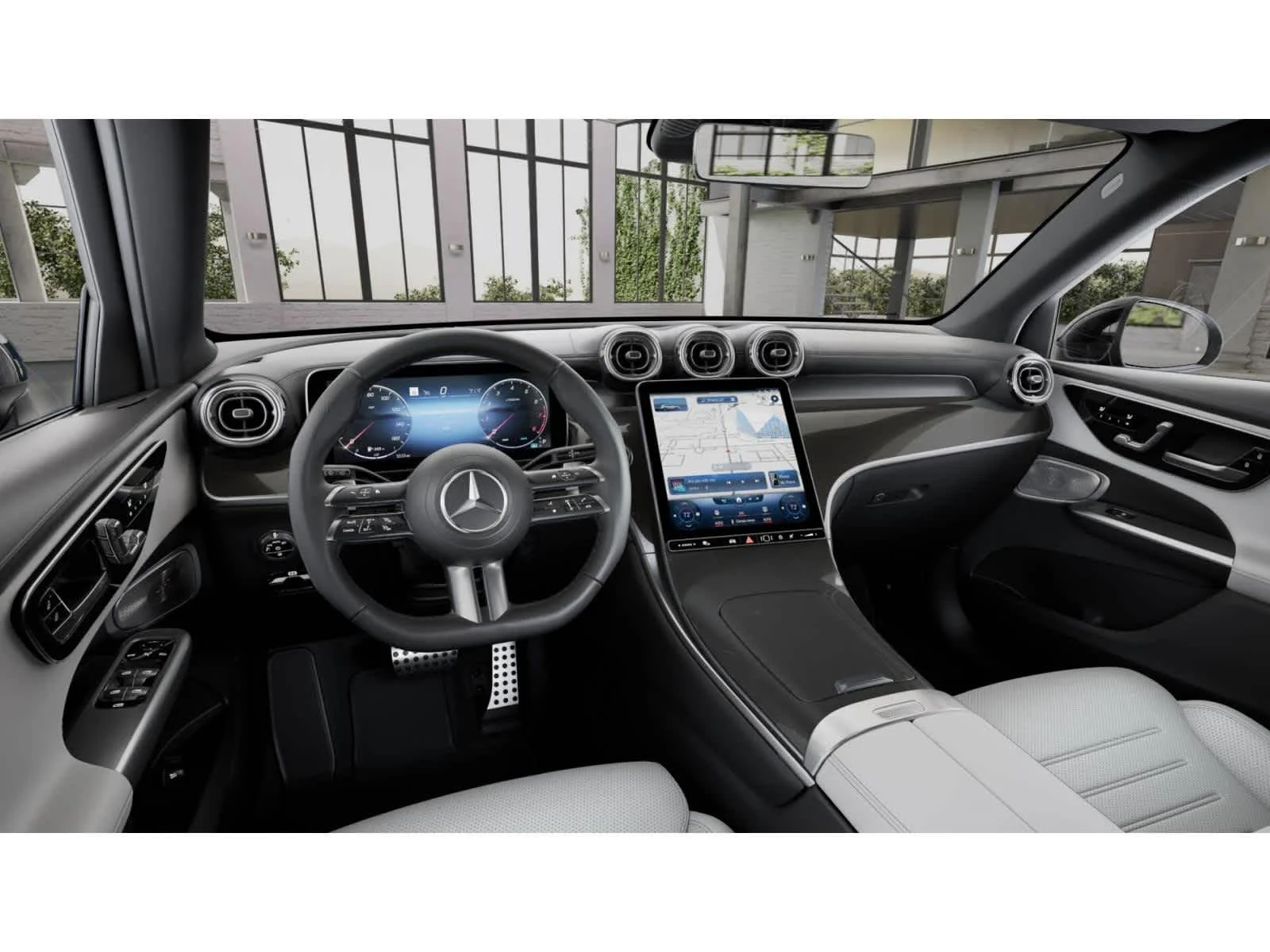 New 2026 MANUFAKTUR Alpine Grey Mercedes-Benz GLC 300 image 3