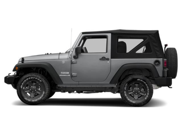 Used 2017 Granite Crystal Metallic Clearcoat Jeep Sport image 6