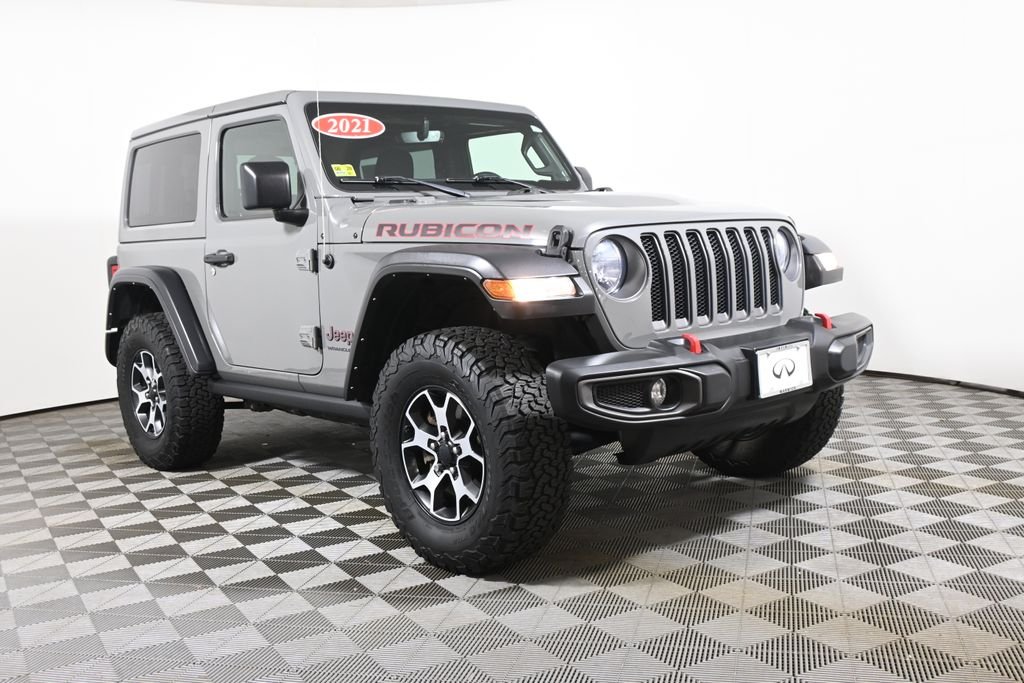 Used 2021 Gray Jeep Rubicon image 9