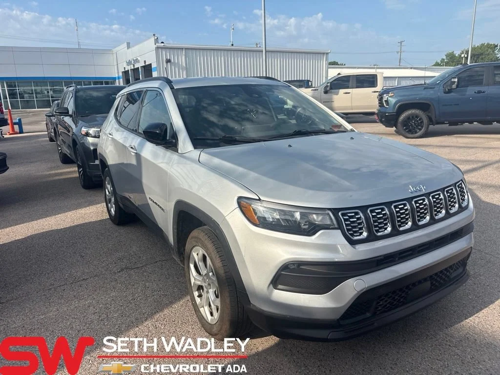 Used 2024 Silver Jeep Latitude image 1