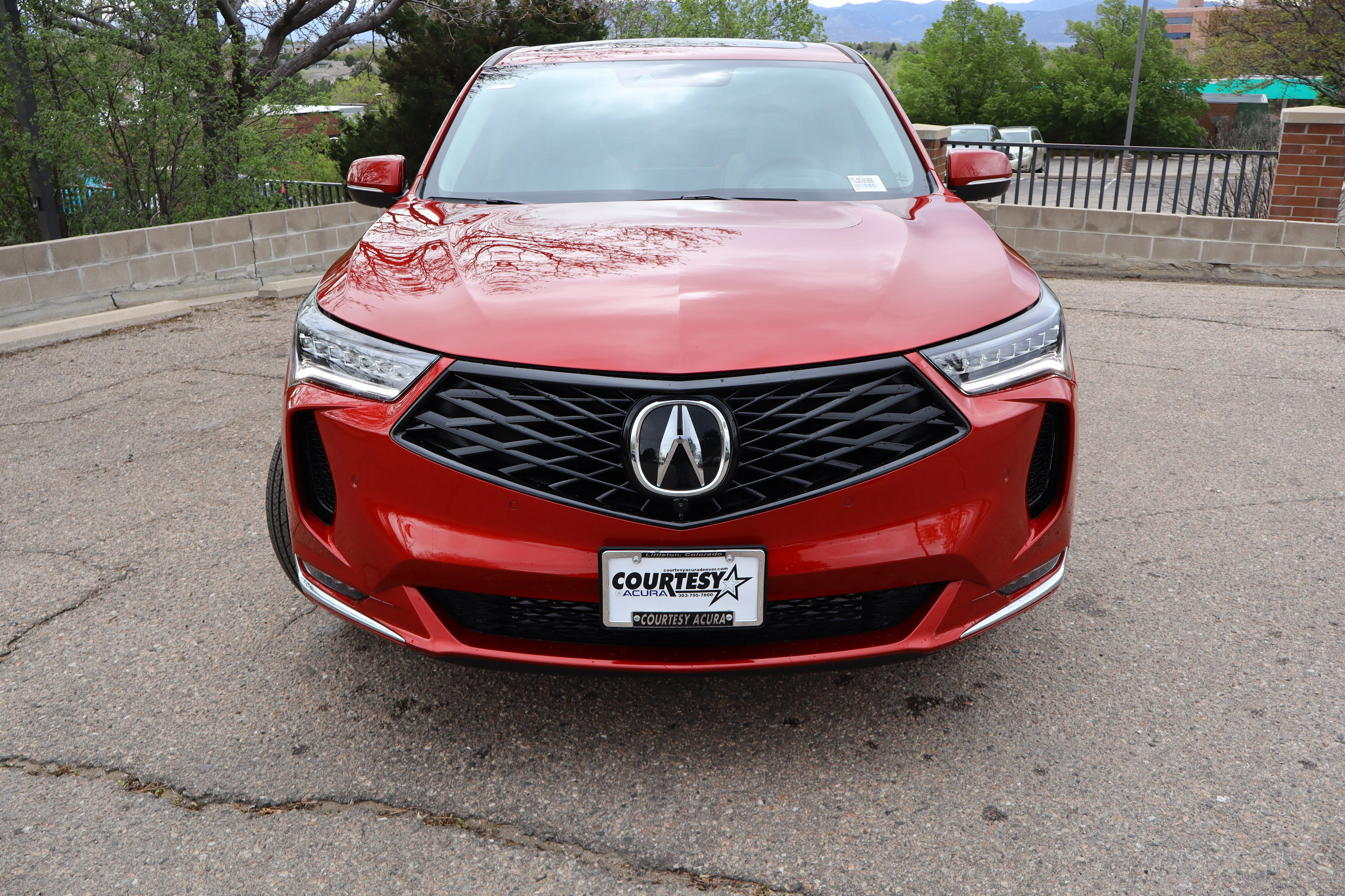New 2026 Performance Red Pearl Acura w/Advance Package image 2