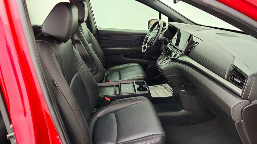 Used 2025 Radiant Red Metallic II Honda Sport-L Automatic image 25