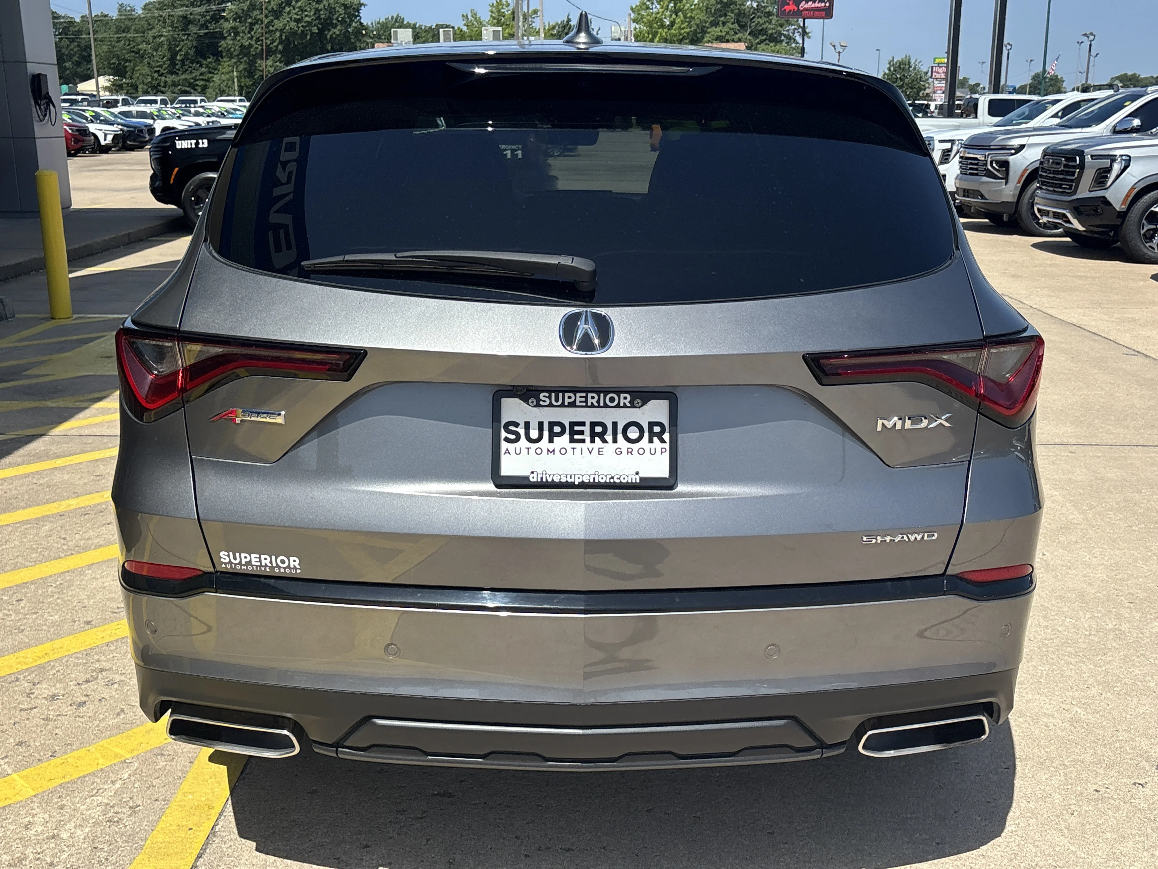 Used 2025 Liquid Carbon Metallic Acura w/A-Spec Package image 4