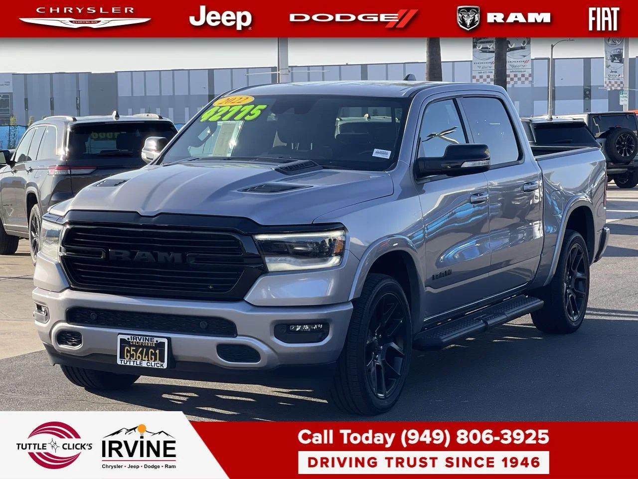 2022 RAM 1500 Laramie 4x4 Crew Cab 5'7's photo