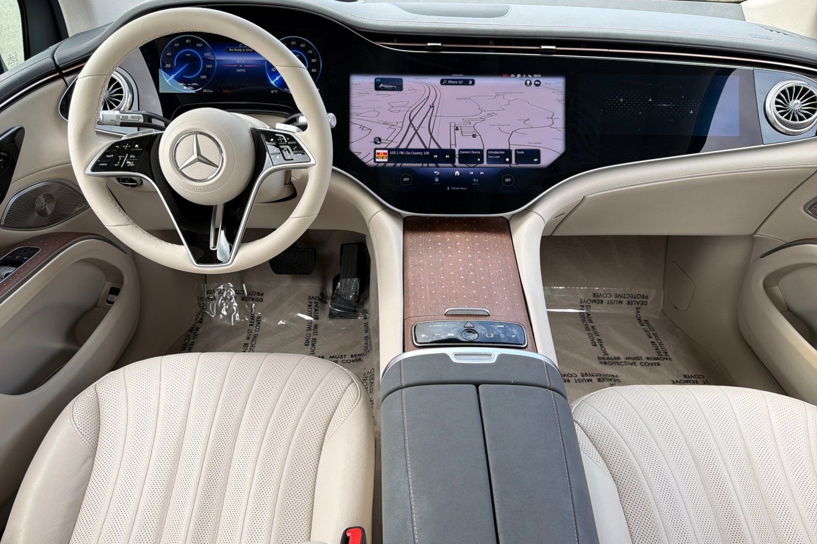 Certified 2023 Mercedes-Benz EQS SUV Base with VIN 4JGDM4EB1PA022127 for sale in Laguna Niguel, CA