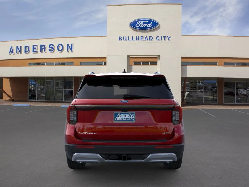 New 2026 Rapid Red Metallic Tinted Clearcoat Ford Platinum image 5