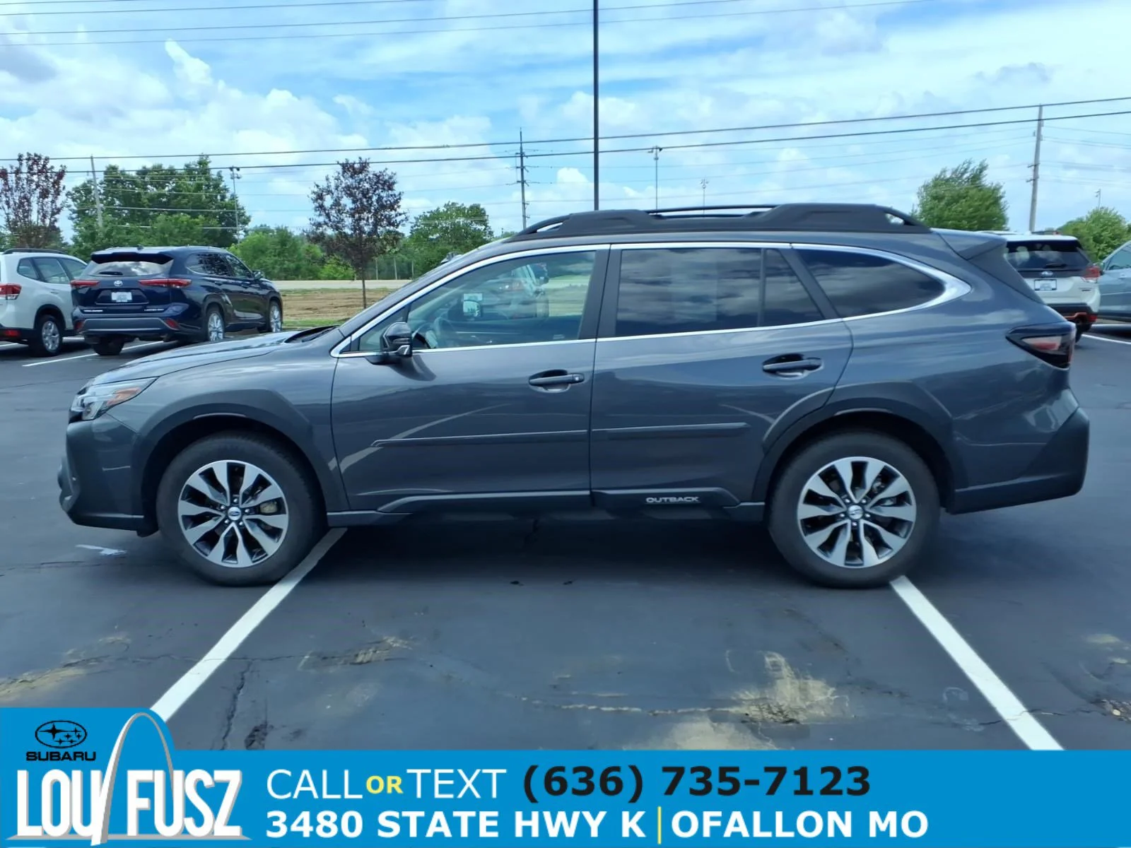 Used 2024 Magnetite Gray Metallic Subaru Limited image 4