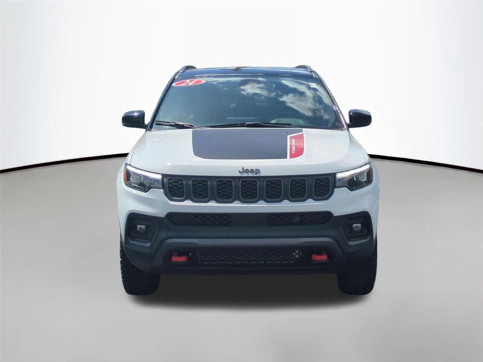 Used 2024 Bright White Clearcoat Jeep Trailhawk image 20