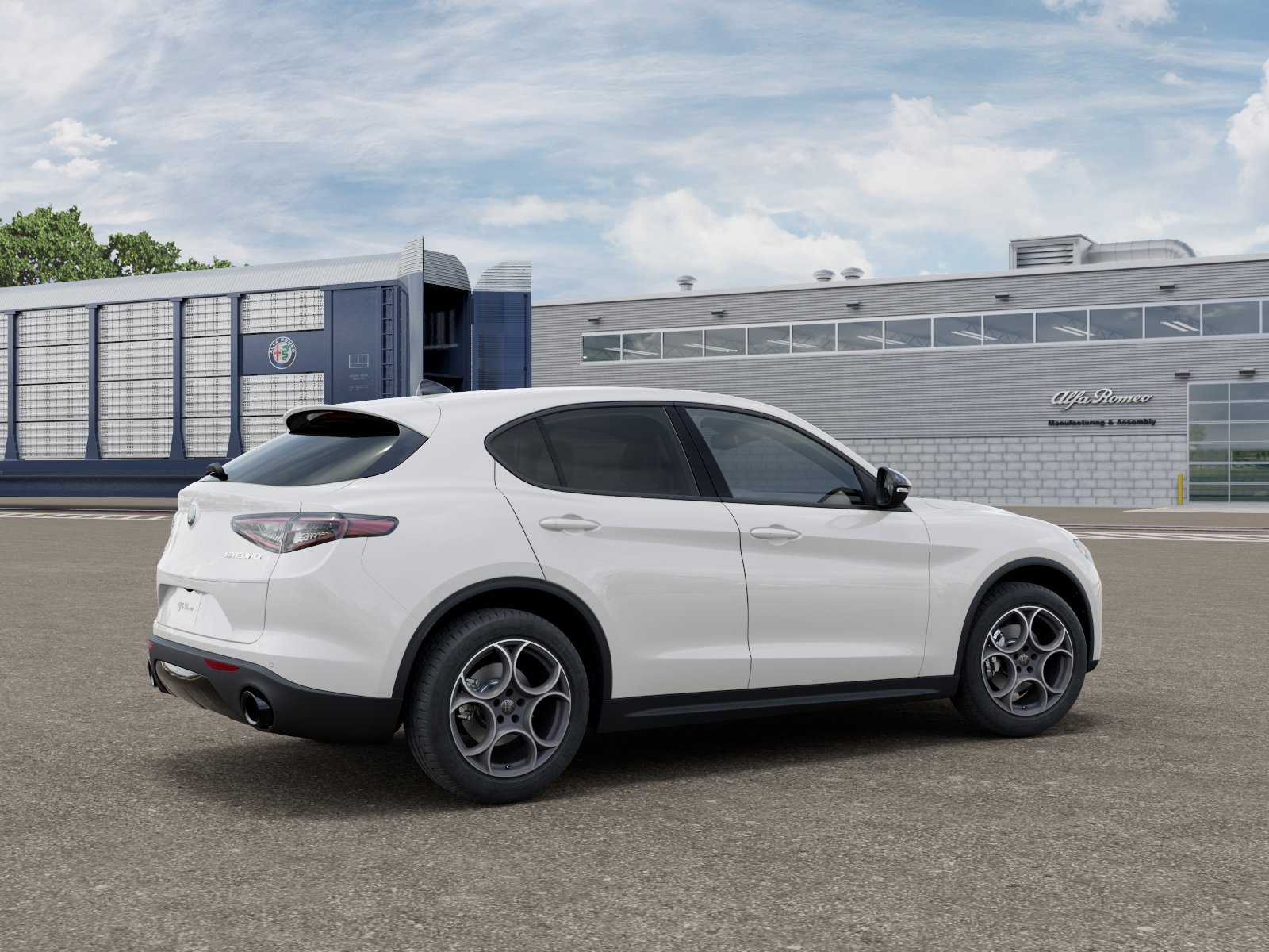 New 2026 Milano White Exterior Paint Alfa Romeo Base image 2