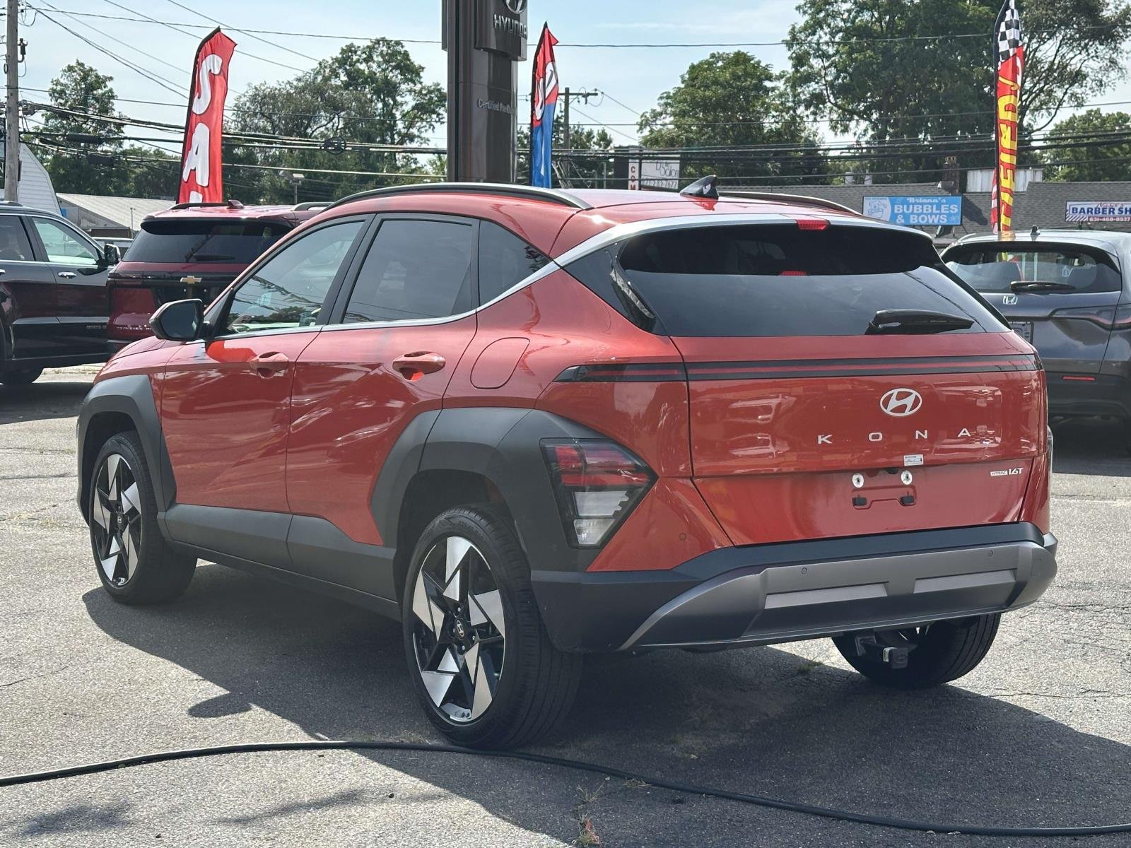 Certified Used 2025 Orange Hyundai Limited image 8