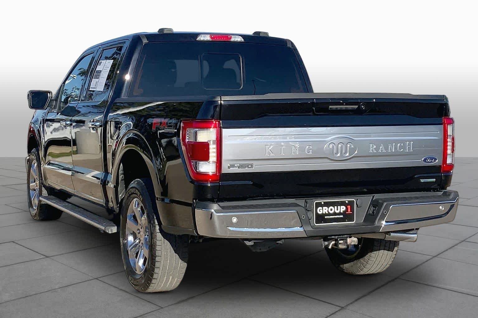 Used 2021 Agate Black Metallic Ford King Ranch image 11