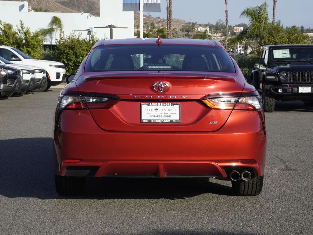 Certified Used 2023 Red Toyota SE image 4
