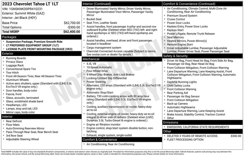 Used 2023 White Chevrolet LT image 17