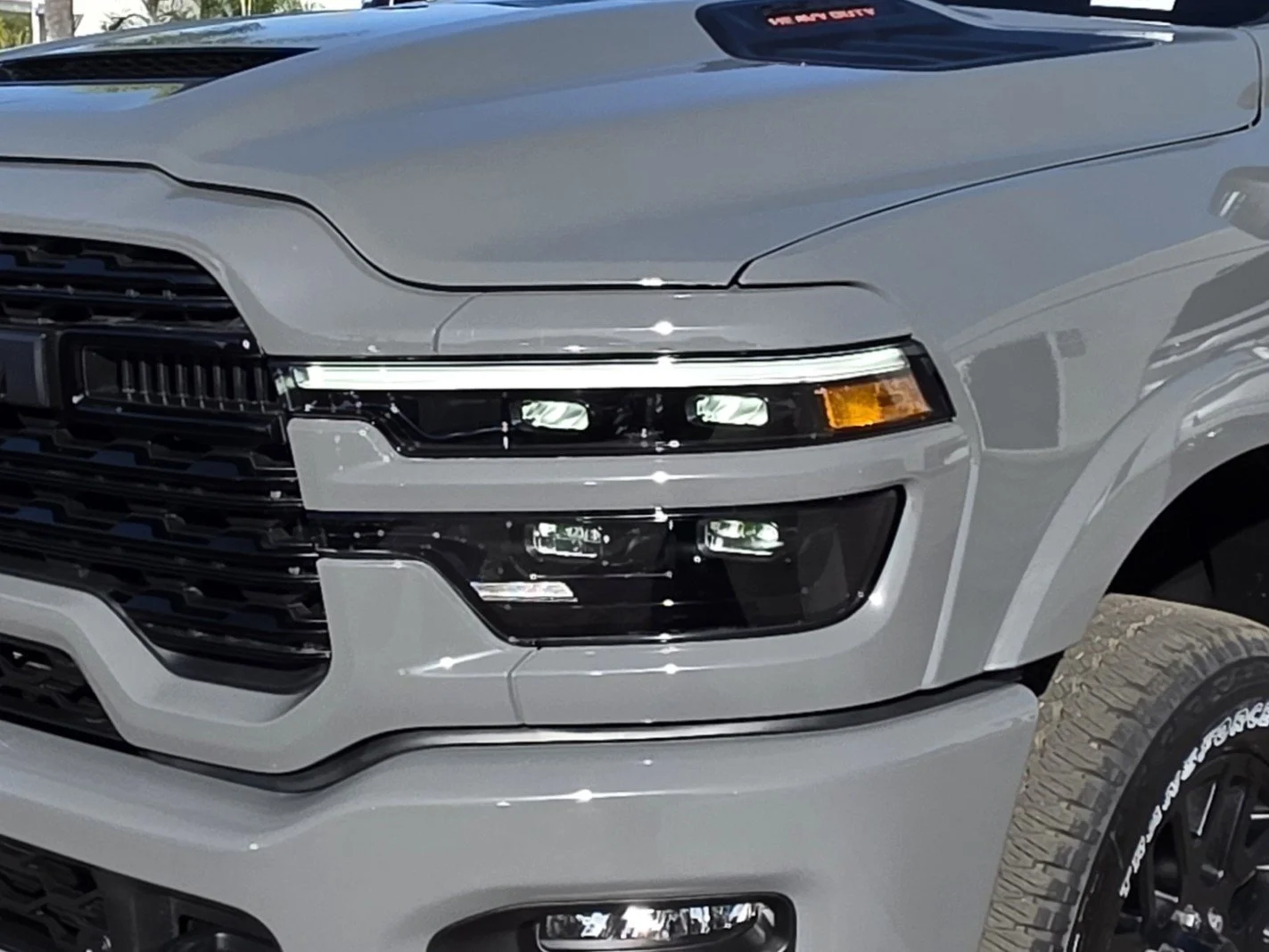 New 2026 Gray Clearcoat RAM Limited image 8