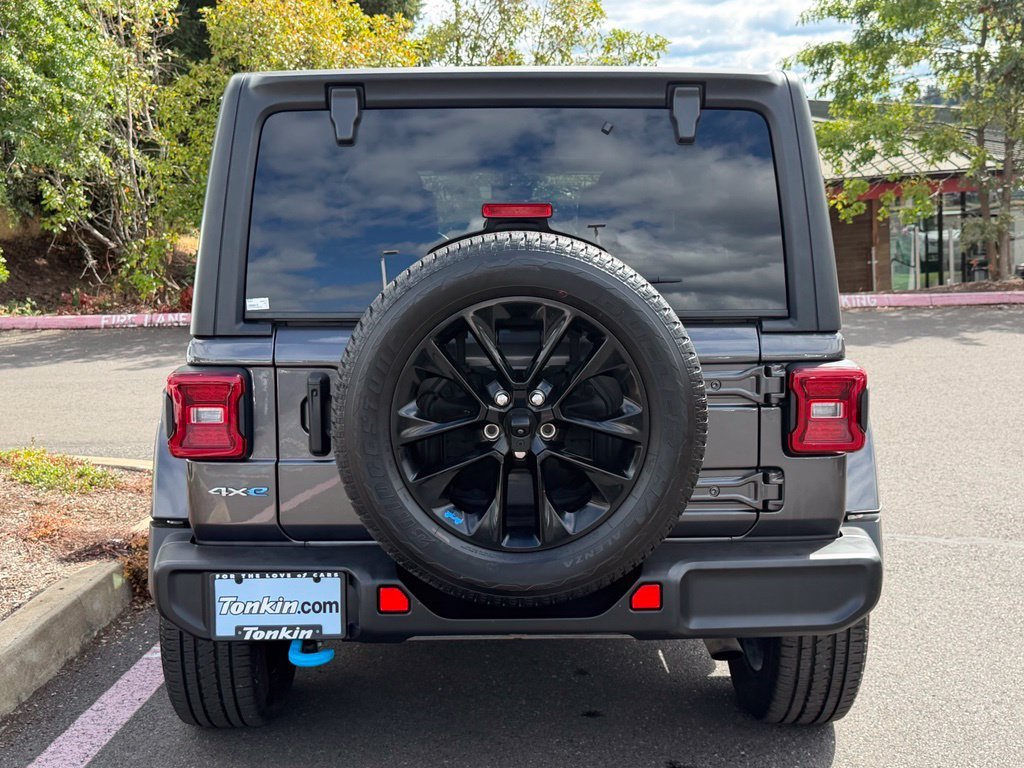 Used 2023 Granite Crystal Metallic Clearcoat Jeep Sahara 4xe image 6