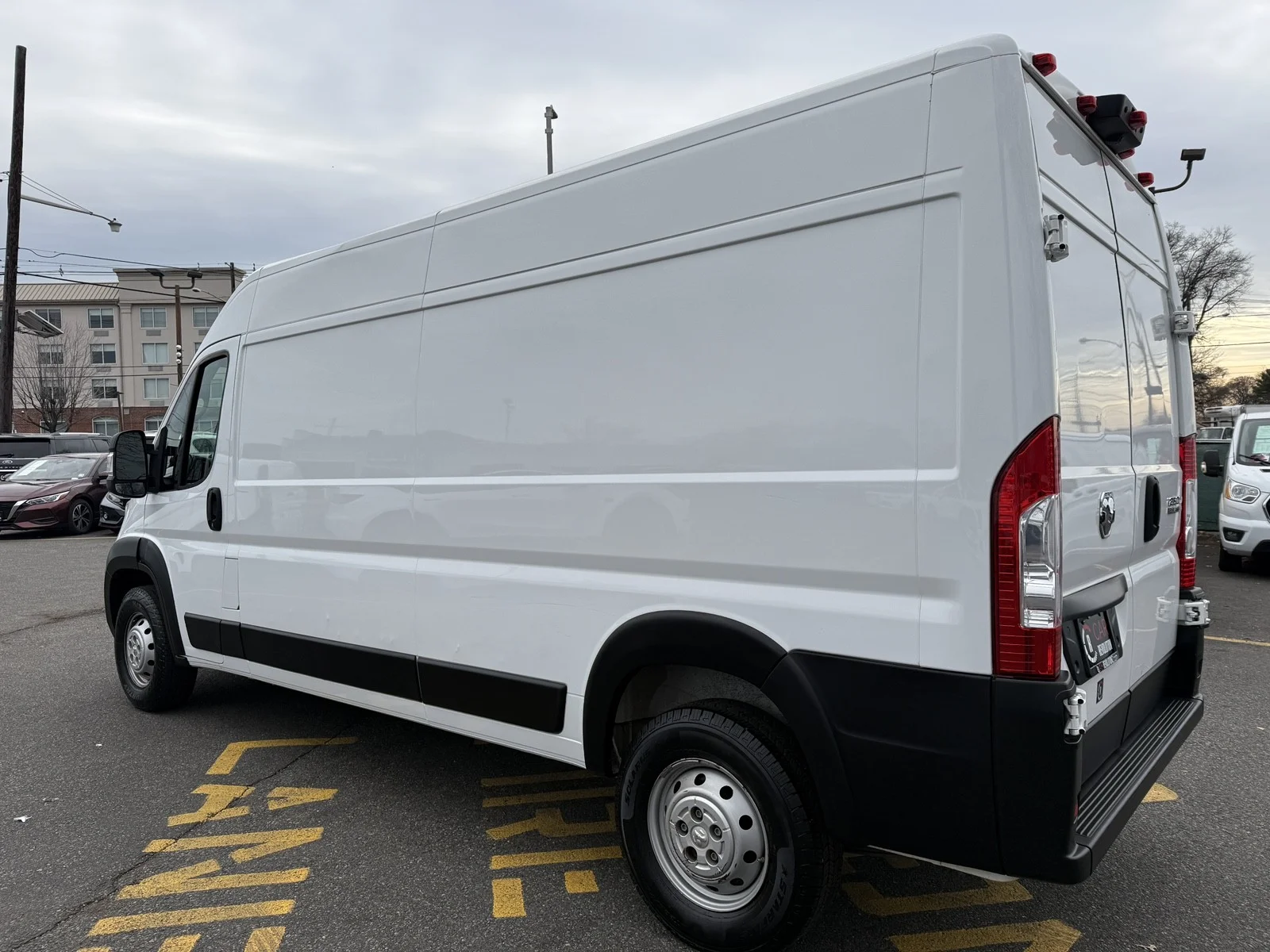 Used 2023 Bright White Clearcoat Ram High Roof 2500 159