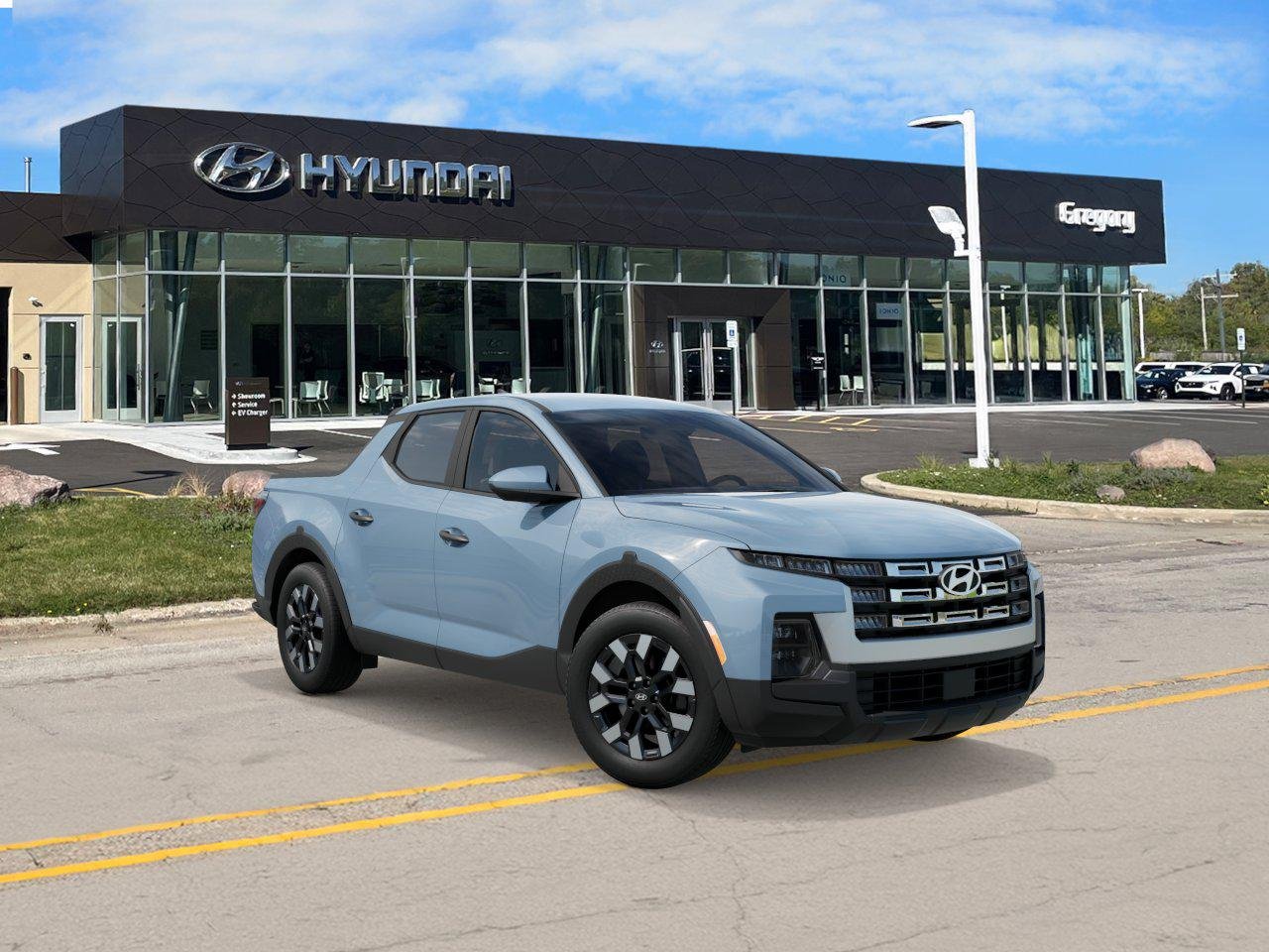 New 2027 Blue Stone Hyundai SE AWD image 2