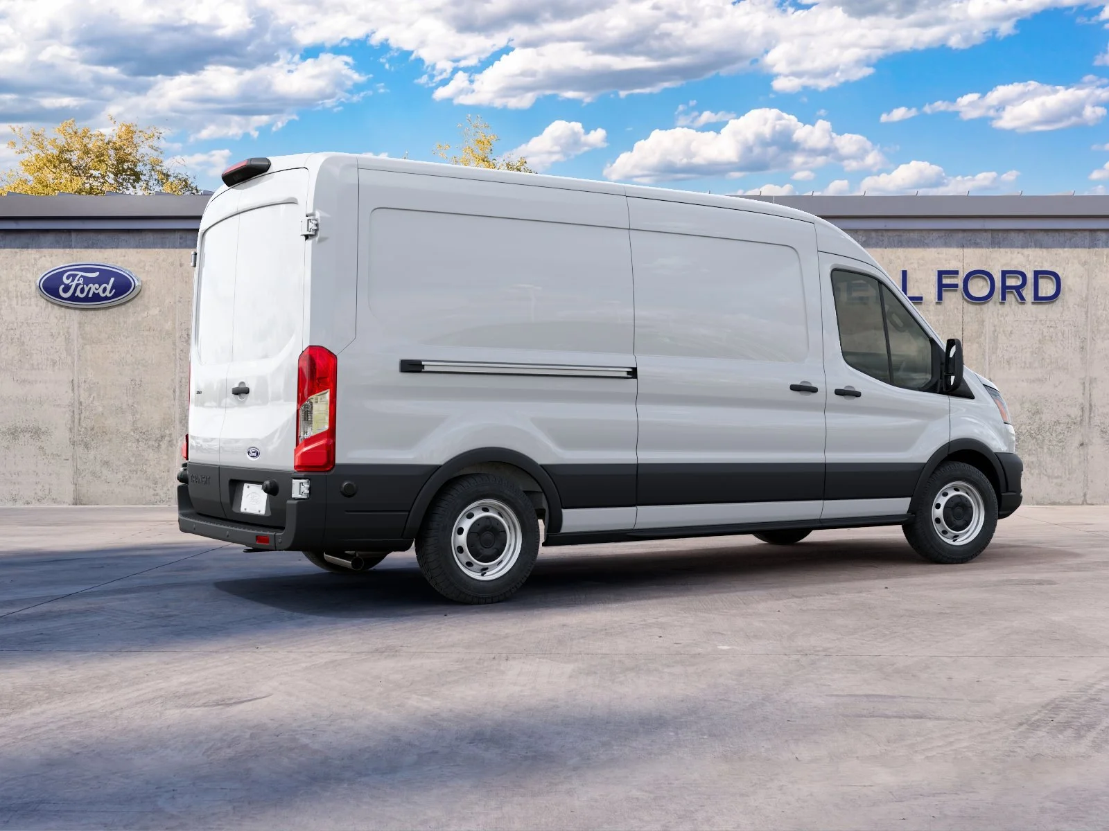 New 2027 Oxford White Ford Cargo Van image 6