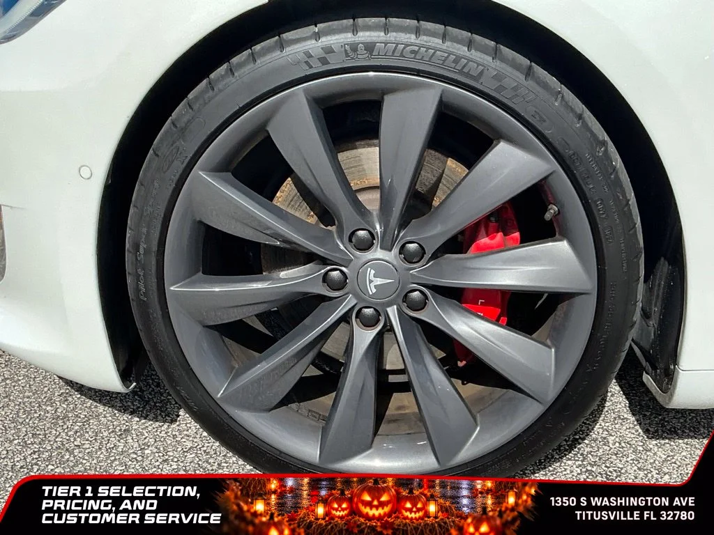 Used 2017 White Tesla 100D image 23