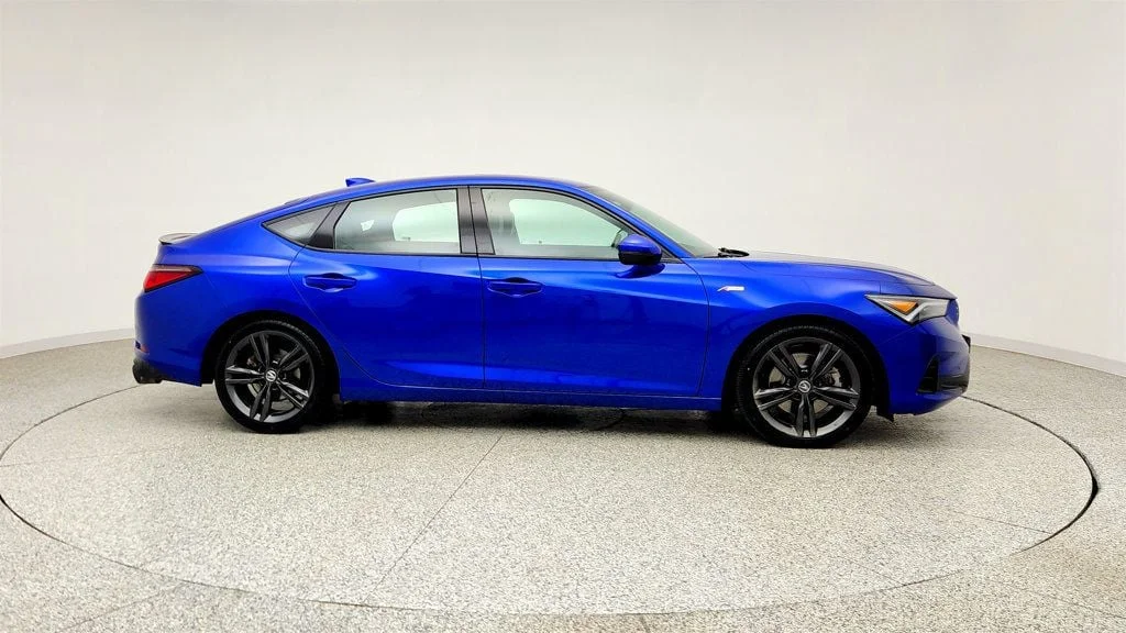 Used 2023 Apex Blue Pearl Acura Manual w/A-Spec Technology Package image 4