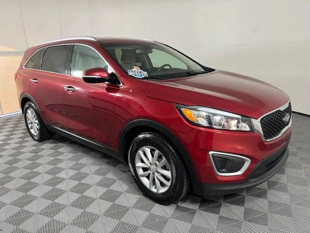 Used 2018 Red Kia LX image 1