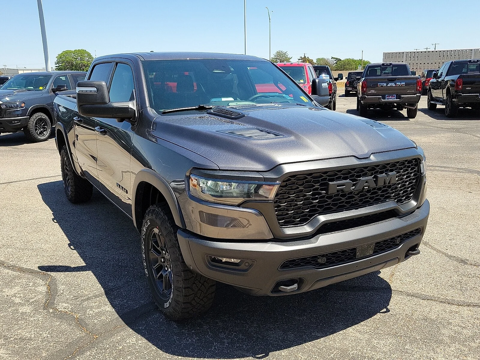 New 2026 Granite Crystal Ram REBEL CREW CAB 4X4 5