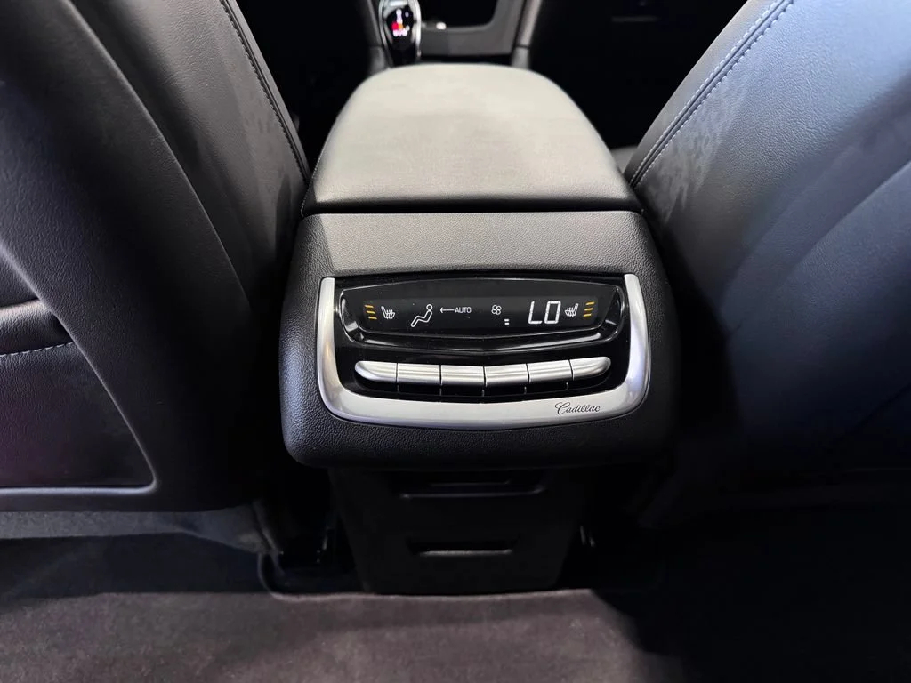 Certified Used 2025 Stellar Black Metallic Cadillac Sport image 29