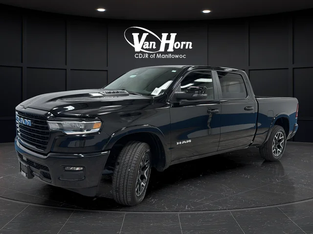 Used 2025 Diamond Black Ram Laramie image 3