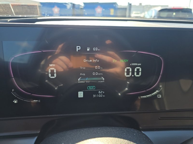 Used 2023 Black Kia EX image 12